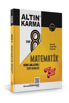 Altınkarma 8.Sınıf Matematik Konu Anlatımlı Soru Bankası-YENİ-