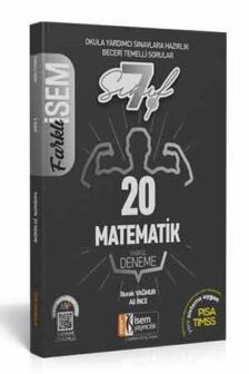 2021 FARKLI İSEM 7. SINIF MATEMATİK 20 DENEME