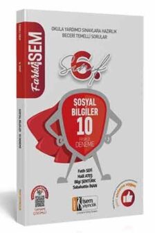 2021 FARKLI İSEM 6. SINIF SOSYAL BİLGİLER 10 DENEME