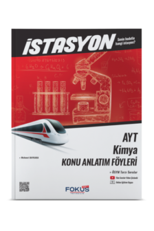 İSTASYON AYT  KİMYA KONU ANLATIM FÖY KİTAP