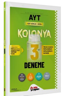 Metin AYT Kolonya Eşit Ağırlık-Sözel 3 Deneme