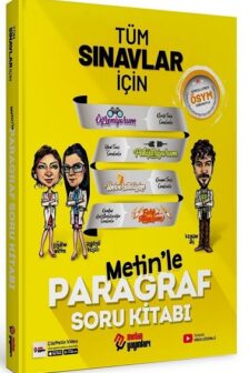 Metin Tüm Sınavlar İçin Paragraf Soru Kitabı 2021