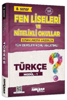 8. Sınıf  Tüm Dersler Konu Modül 1 Türkçe