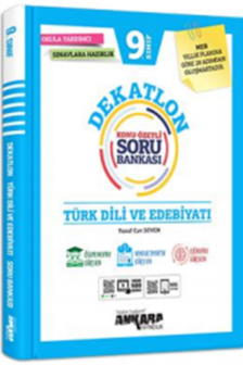 9.Sınıf Türk Dili Ve Edebiyatı Dekatlon Soru Bankası