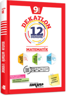 9.Sınıf Matematik Dekatlon 12 Deneme