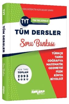 TYT Tüm Dersler Soru Bankası (Say-Söz)