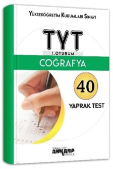 TYT Coğrafya Yaprak Test